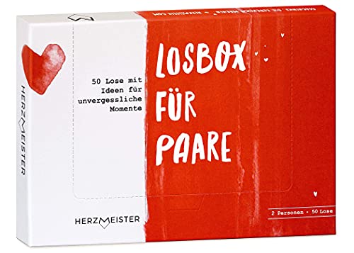 Losbox für Paare I Das Paar-Geschenk für 50...