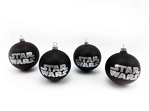 Baumkugel 4er Set Star Wars (TM) - Weihnachtskugel...