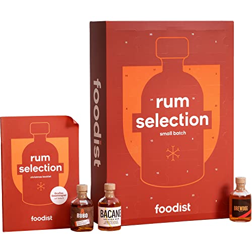 Foodist Rum Adventskalender 2022 exklusive Rum...