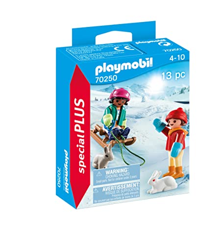 PLAYMOBIL Special Plus 70250 Kinder mit Schlitten,...