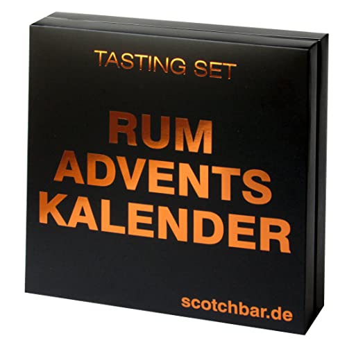 Rum Adventskalender in edler Geschenkbox exklusiv...