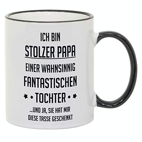 Tasse mit Spruch / Schriftzug 'Ich bin stolzer...