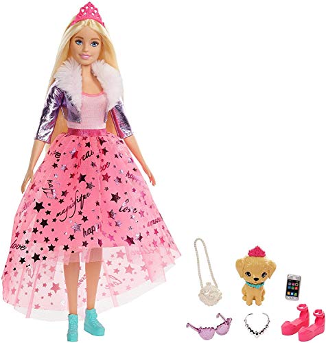 Barbie GML76 - Prinzessinnen-Abenteuer Puppe mit...