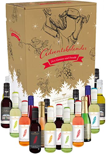 Adventskalender mit 24 Weinen - Weinmanufaktur...