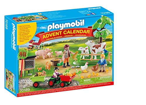 PLAYMOBIL Adventskalender 70189 Auf dem Bauernhof...