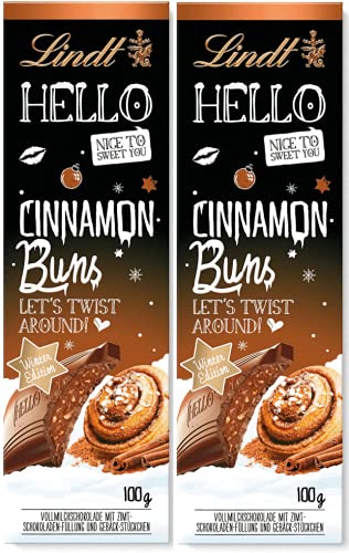 Lindt HELLO Cinnamon Buns 2er-Packung - Gefüllte...