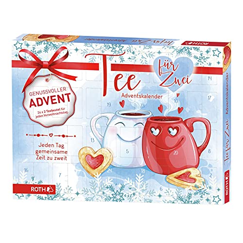 ROTH Tee Adventskalender für Zwei - 2x 24 beste...