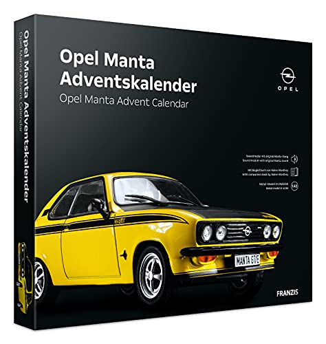 FRANZIS 55145 - Opel Manta Adventskalender, Metall...