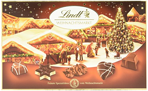 Lindt & Sprüngli Weihnachts-Markt Pralines, 4er...