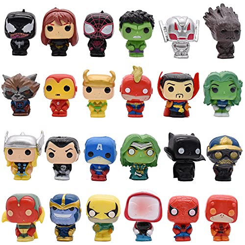 Avengers Cake Topper, 24 Stück Avengers Figuren...