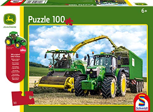 Schmidt Spiele Puzzle 56315 John Deere 6195M und...