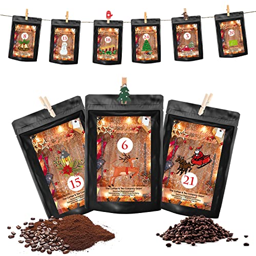 C&T Kaffee Adventskalender 2022 Ganze Bohnen zum...