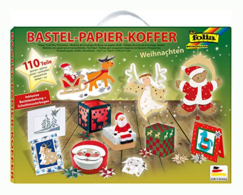 folia 922 - Bastelpapierkoffer Weihnachten, 110...