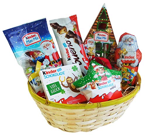 Geschenk Korb Nikolausgeschenk mit Ferrero Kinder...
