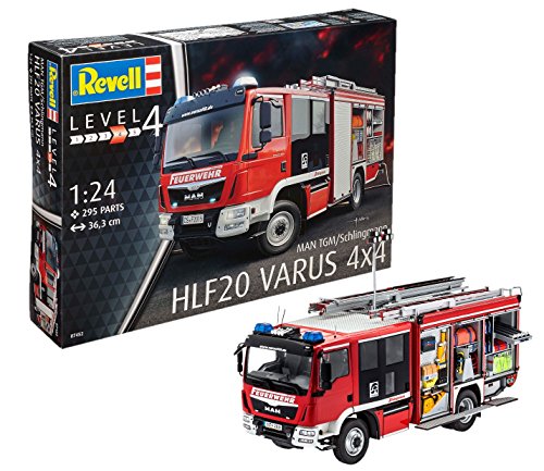 Revell 80-7452 Modellbausatz LKW 1:24 - Feuerwehr...