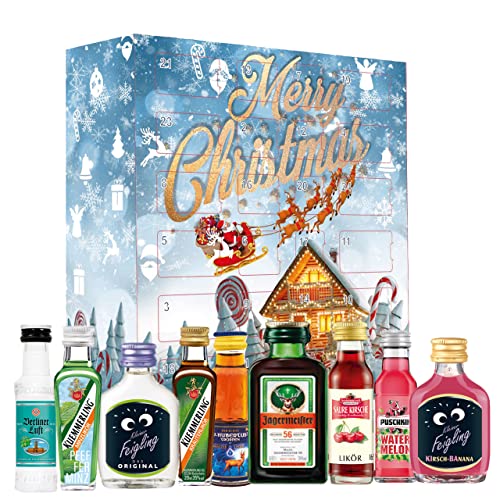 Likör & Schnaps Adventskalender / Geschenk für...