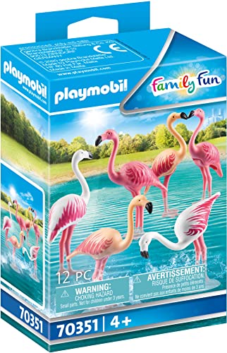 PLAYMOBIL Family Fun 70351 Flamingoschwarm, ab 4...