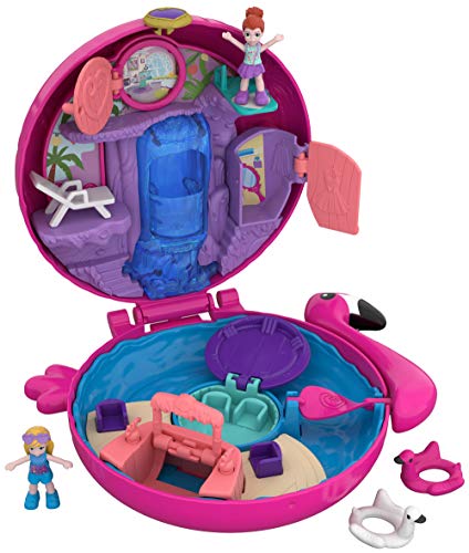 Polly Pocket FRY38 - World Flamingo Schwimmring...