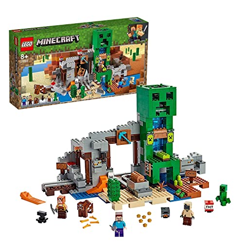 LEGO 21155 Minecraft Die Creeper Mine, Bauset mit...