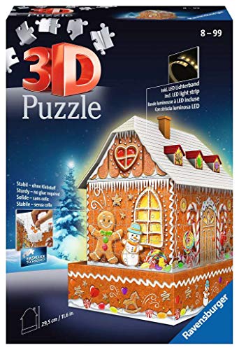 Ravensburger 3D Puzzle 11237 - Lebkuchenhaus bei...