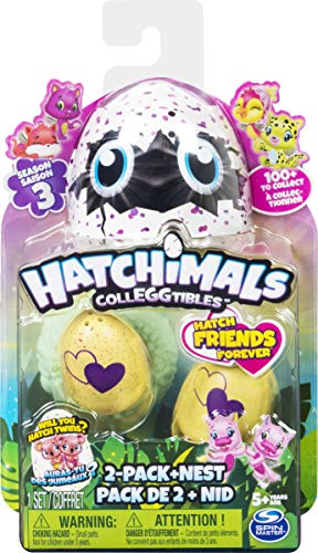 Hatchimals CollEGGtibles 2 Pack + Nest S3