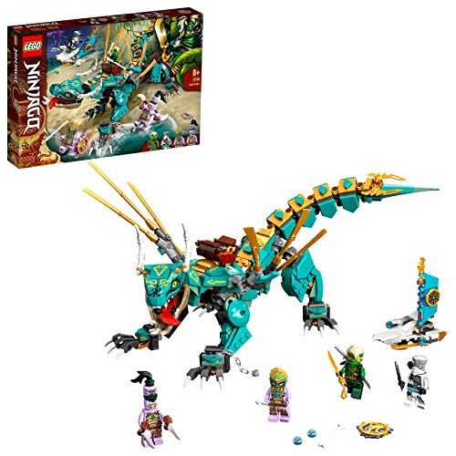 LEGO 71746 NINJAGO Dschungeldrache Bauset, mit...