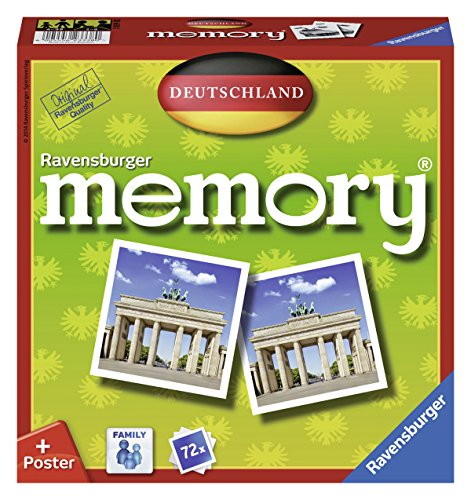 Ravensburger Spiele 26630 - Deutschland memory