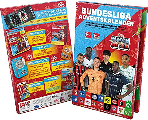 Topps Match Attax Bundesliga Adventskalender...