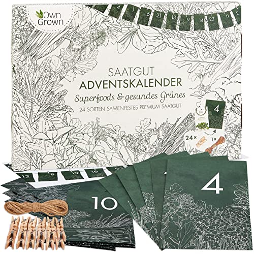 Saatgut Adventskalender 2022: Nachhaltiger...