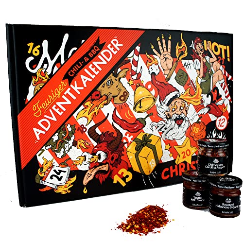 Chili- und BBQ-Adventskalender | von mild bis...