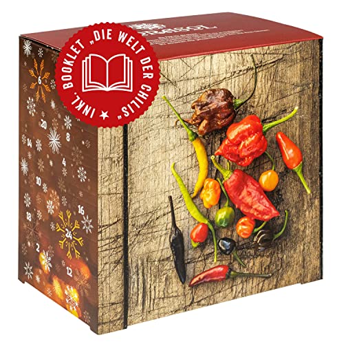 Corasol Premium Chili Adventskalender mit 24...