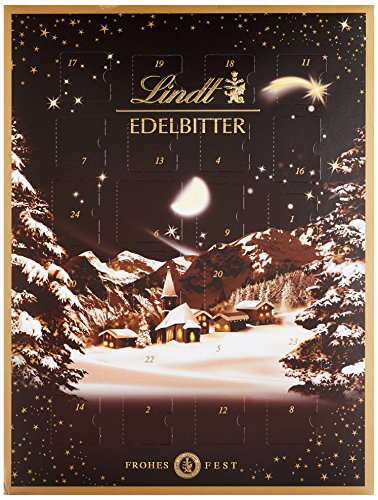 Lindt & Sprüngli Edelbitter Adventskalender, 1er...